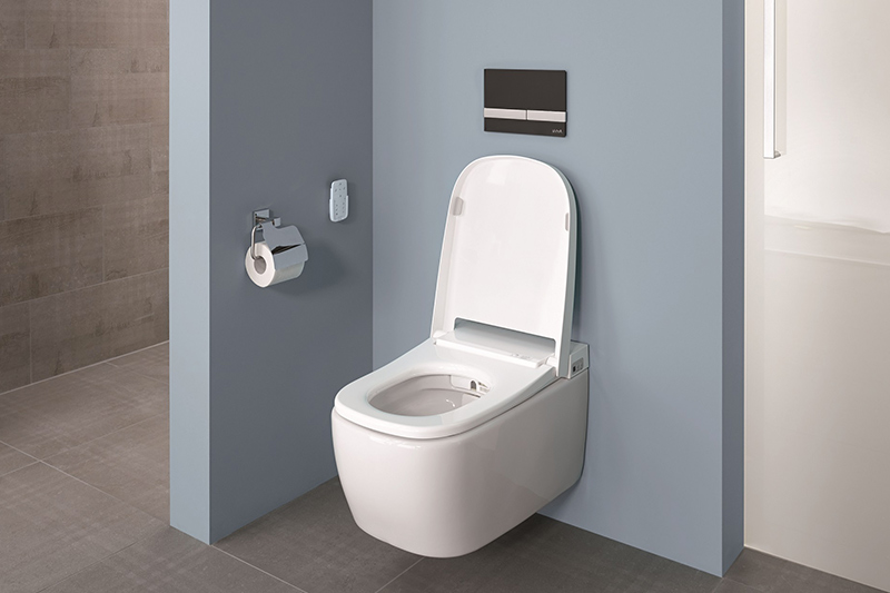 Cuvette wc suspendue lavante V-Care - Salle de bains